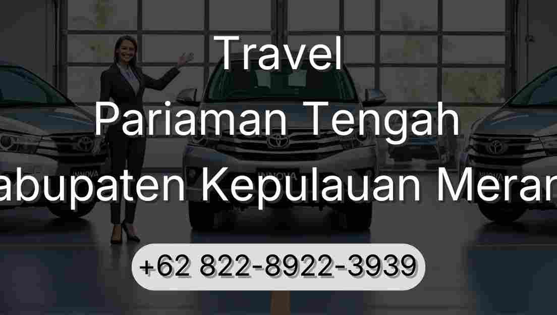 Travel Pariaman Tengah Kabupaten Kepulauan Meranti