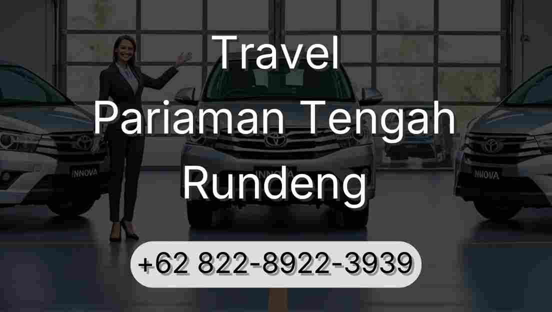 Travel Pariaman Tengah Rundeng