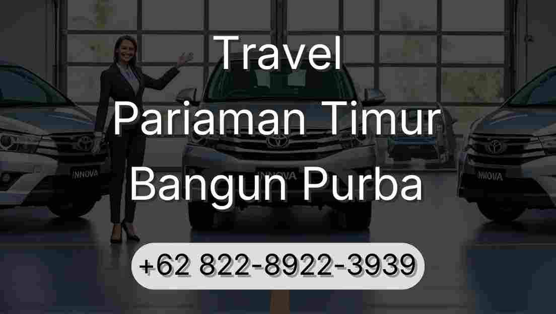 Travel Pariaman Timur Bangun Purba