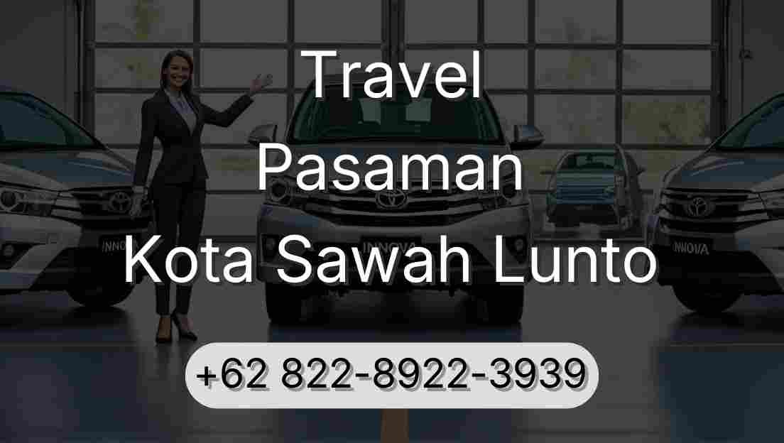 Travel Pasaman Kota Sawah Lunto