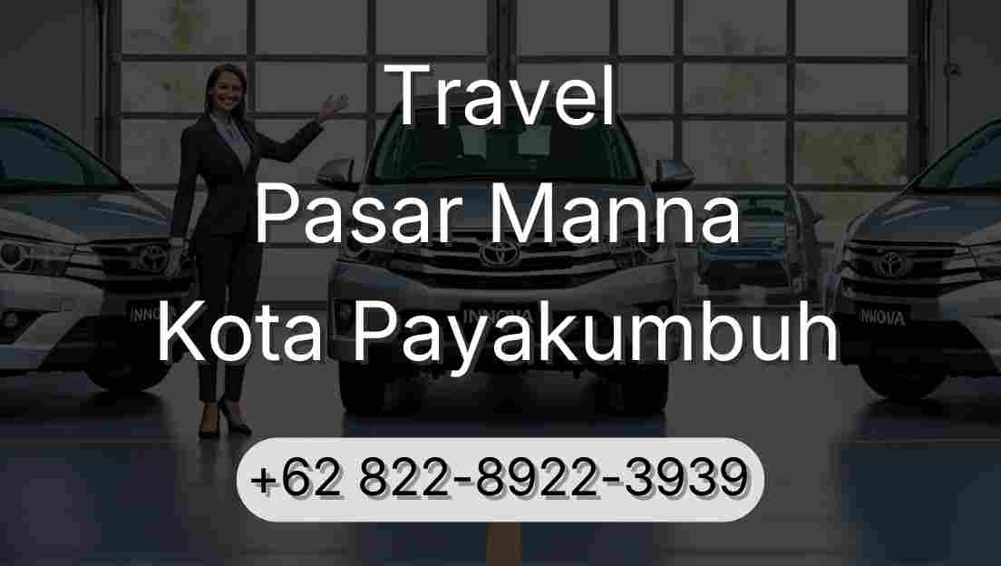 Travel Pasar Manna Kota Payakumbuh