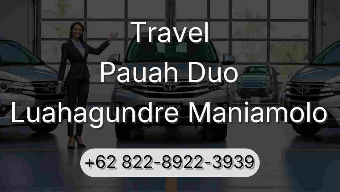 Travel Pauah Duo Luahagundre Maniamolo