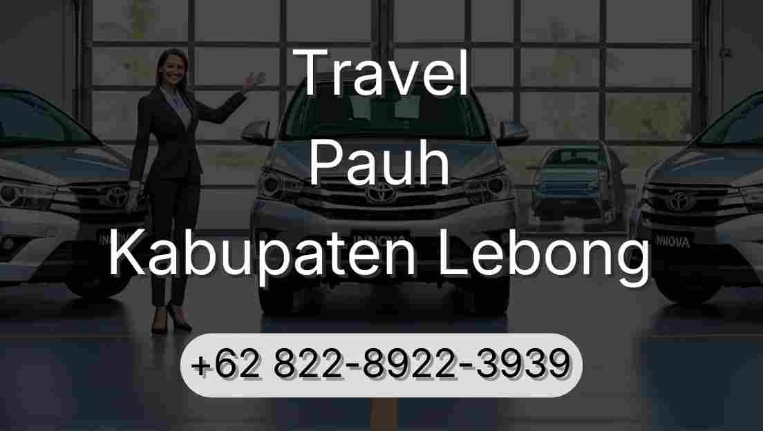 Travel Pauh Kabupaten Lebong