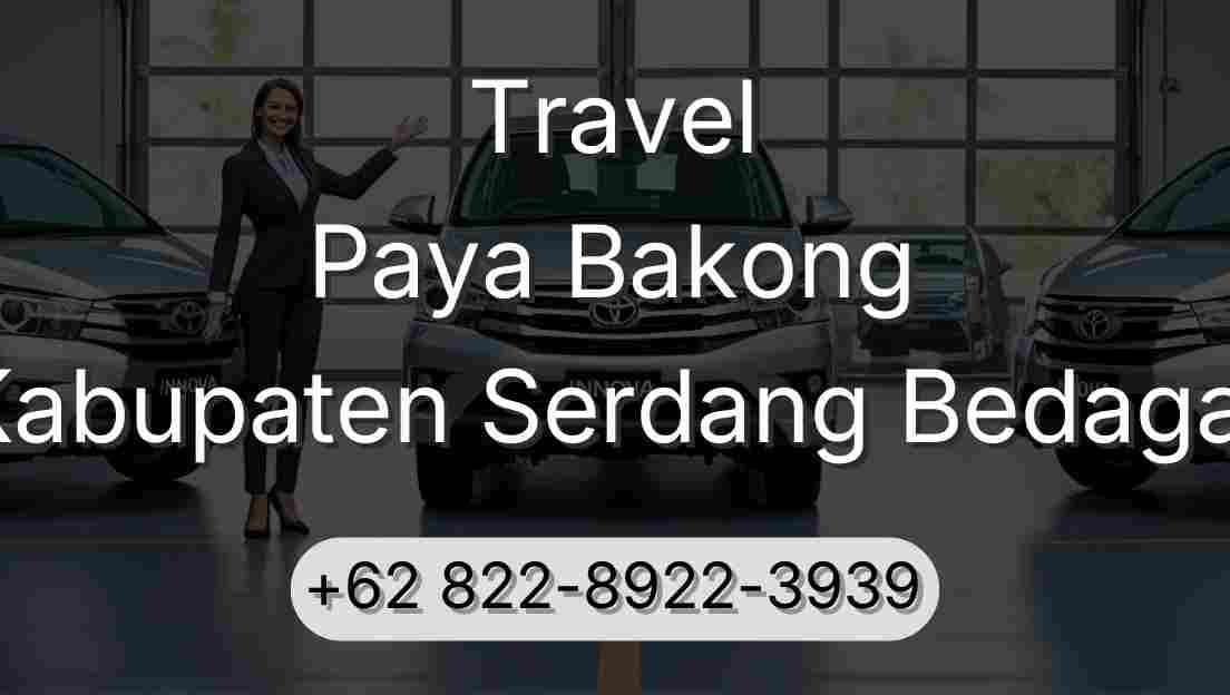 Travel Paya Bakong Kabupaten Serdang Bedagai