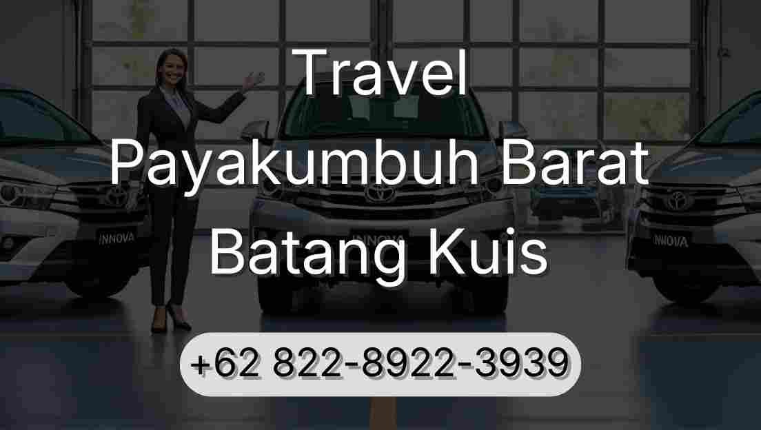 Travel Payakumbuh Barat Batang Kuis