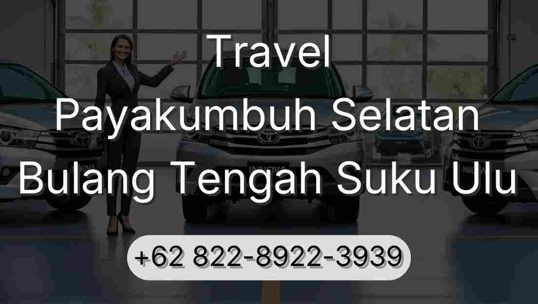 Travel Payakumbuh Selatan Bulang Tengah Suku Ulu