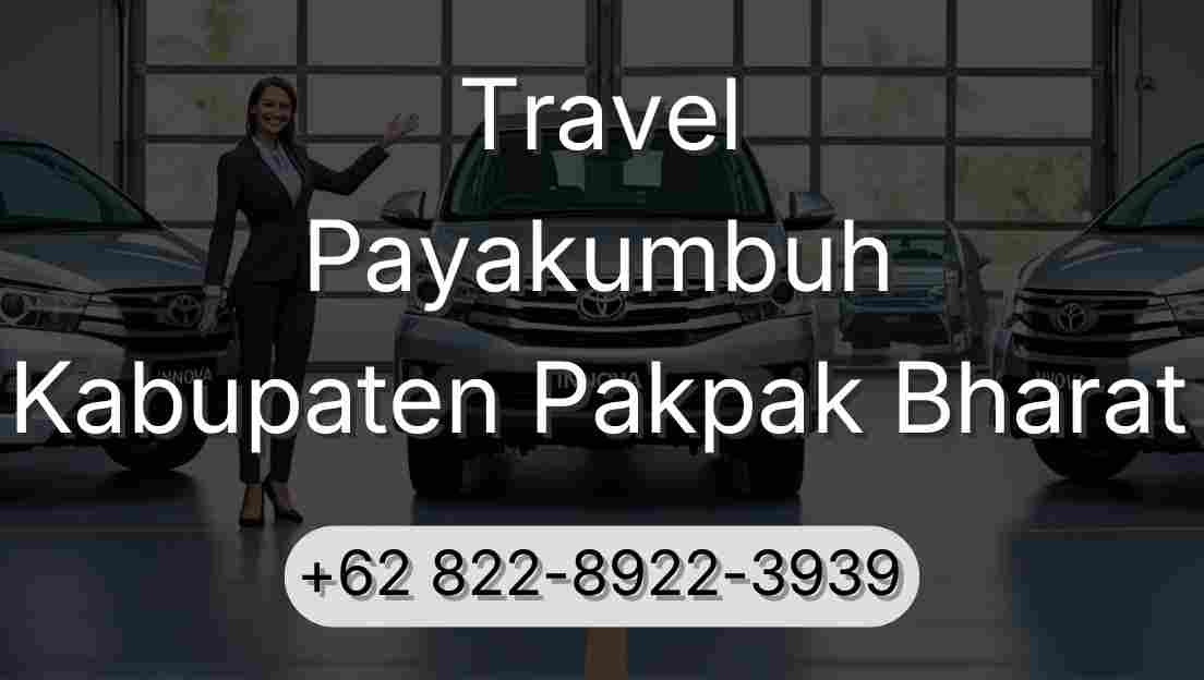 Travel Payakumbuh Kabupaten Pakpak Bharat