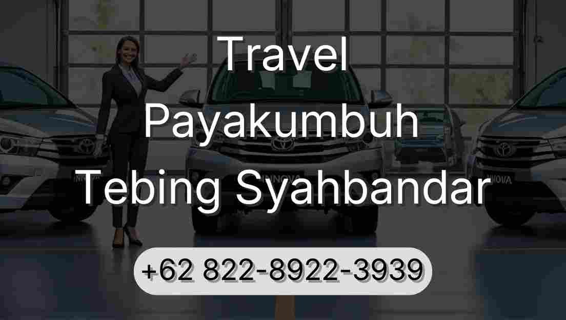 Travel Payakumbuh Tebing Syahbandar
