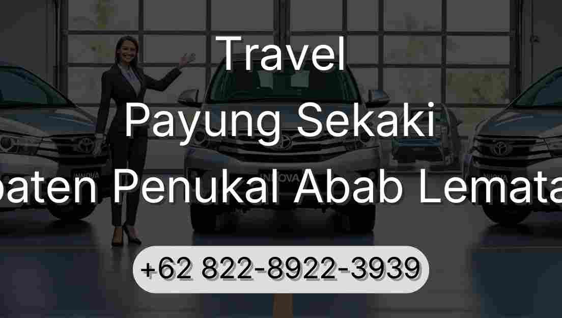 Travel Payung Sekaki Kabupaten Penukal Abab Lematang Ilir