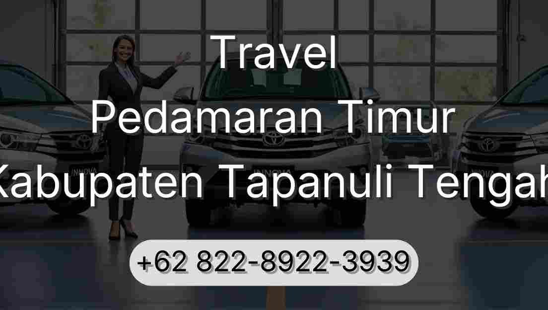 Travel Pedamaran Timur Kabupaten Tapanuli Tengah