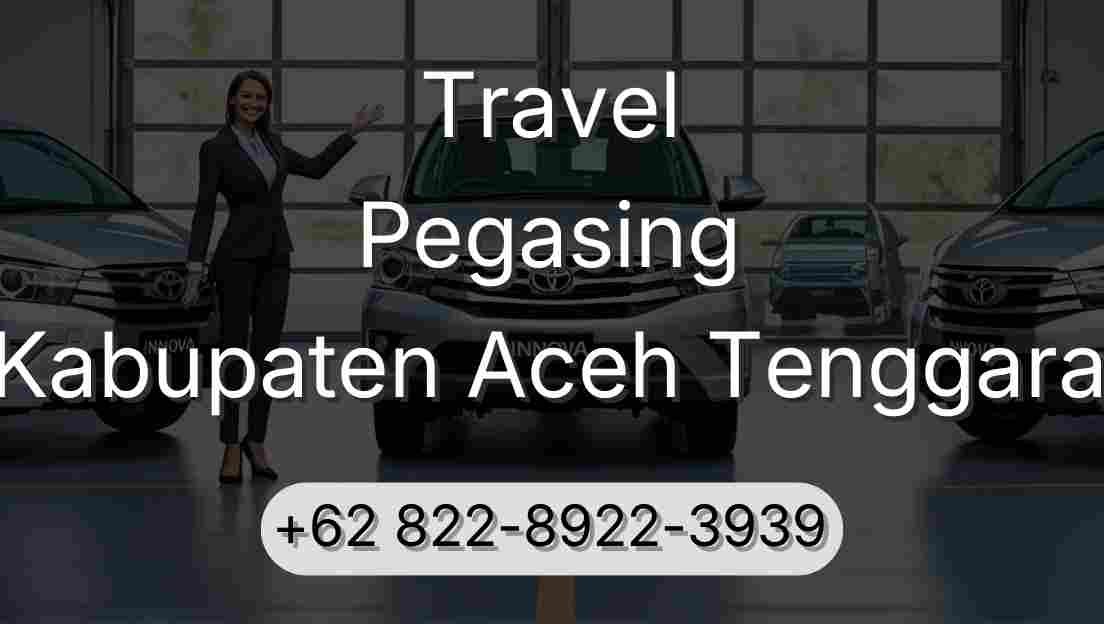 Travel Pegasing Kabupaten Aceh Tenggara