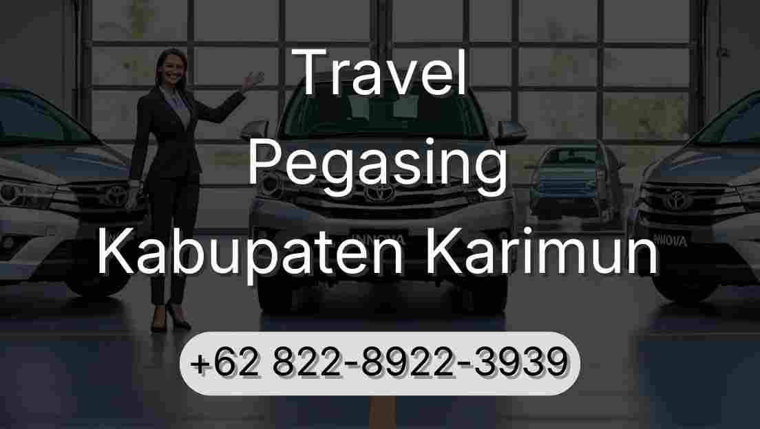 Travel Pegasing Kabupaten Karimun
