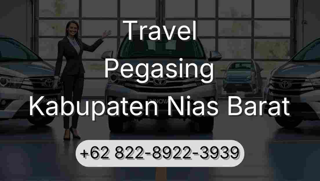 Travel Pegasing Kabupaten Nias Barat