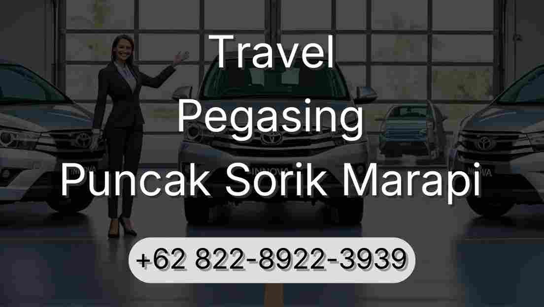 Travel Pegasing Puncak Sorik Marapi