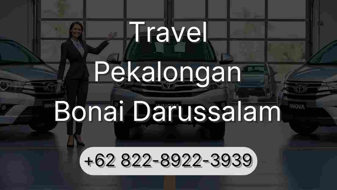 Travel Pekalongan Bonai Darussalam