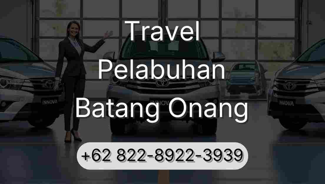 Travel Pelabuhan Batang Onang