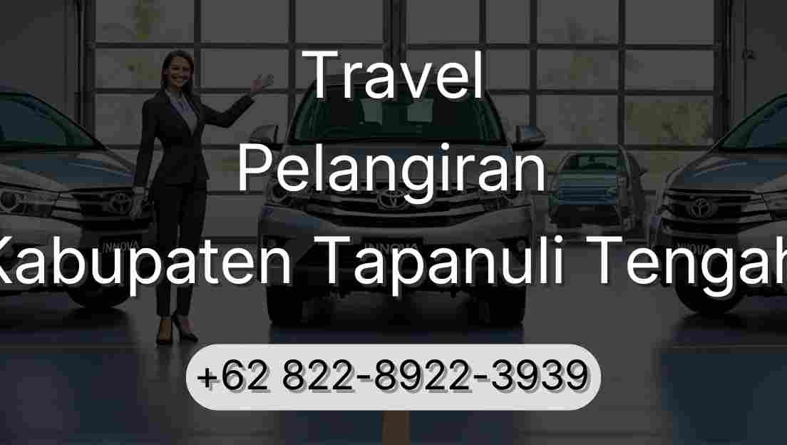 Travel Pelangiran Kabupaten Tapanuli Tengah