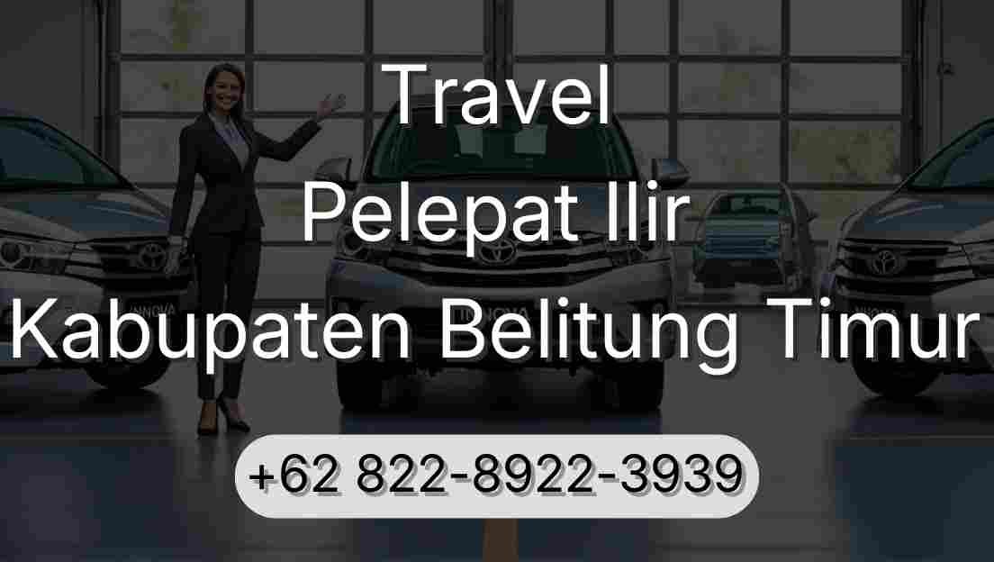 Travel Pelepat Ilir Kabupaten Belitung Timur