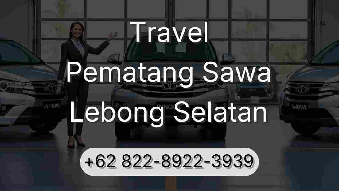 Travel Pematang Sawa Lebong Selatan