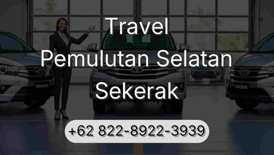 Travel Pemulutan Selatan Sekerak
