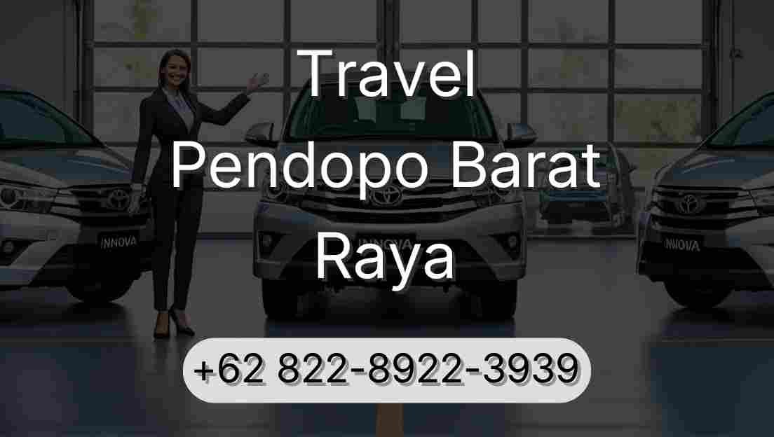 Travel Pendopo Barat Raya