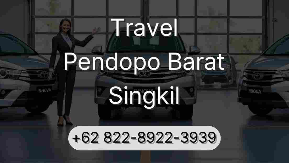 Travel Pendopo Barat Singkil
