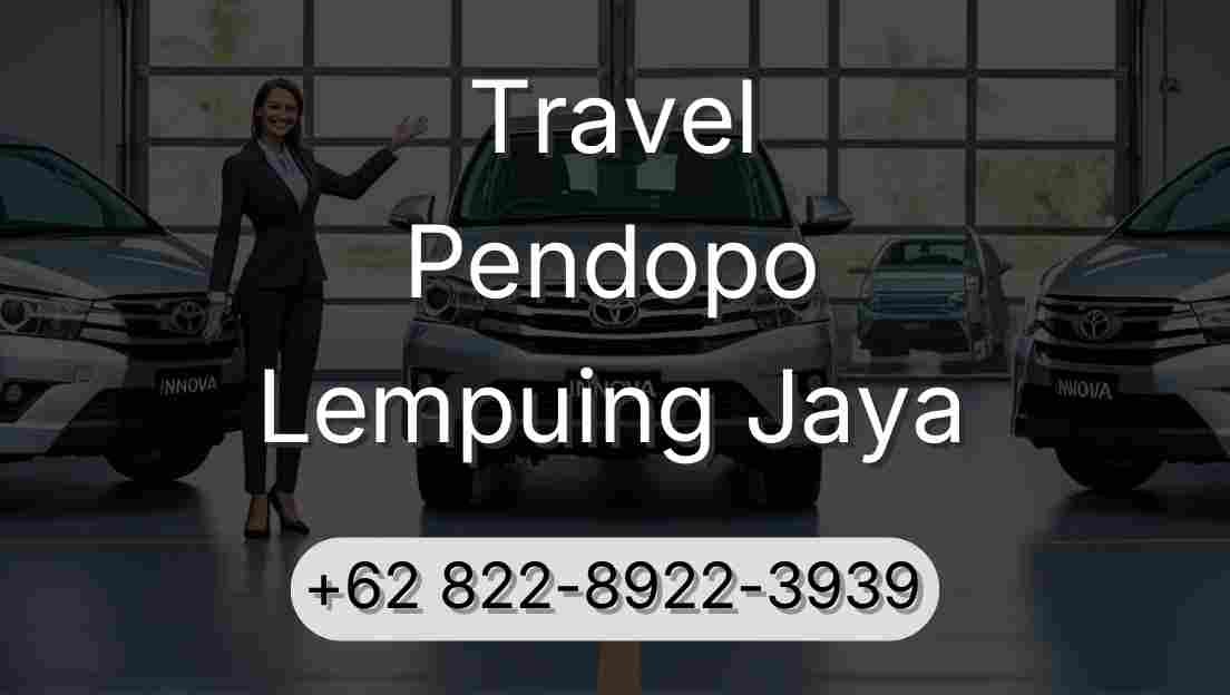 Travel Pendopo Lempuing Jaya