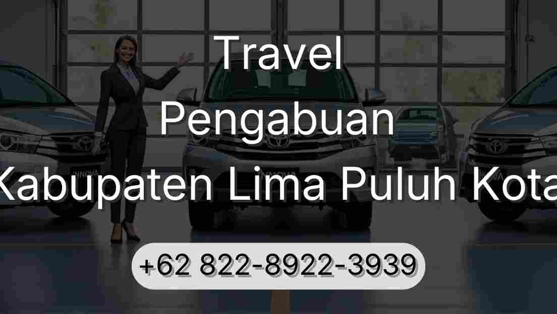 Travel Pengabuan Kabupaten Lima Puluh Kota