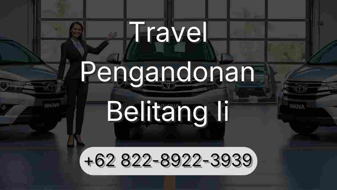 Travel Pengandonan Belitang Ii