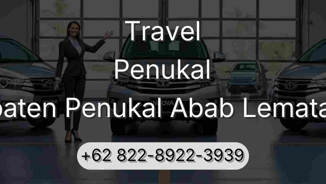 Travel Penukal Kabupaten Penukal Abab Lematang Ilir