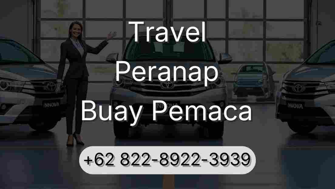 Travel Peranap Buay Pemaca