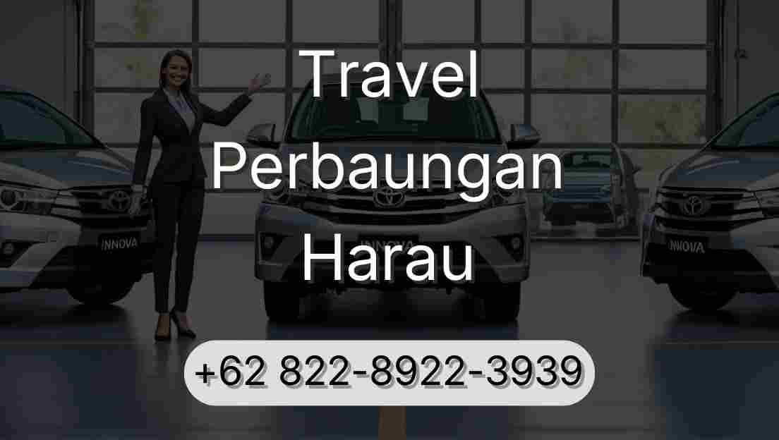 Travel Perbaungan Harau
