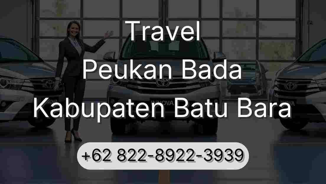 Travel Peukan Bada Kabupaten Batu Bara