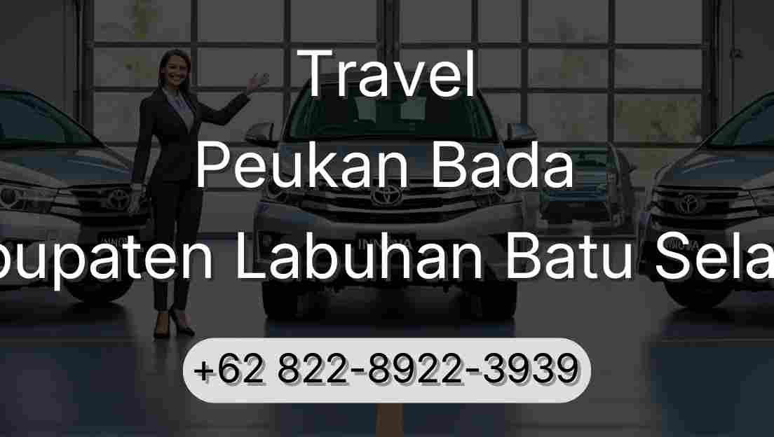 Travel Peukan Bada Kabupaten Labuhan Batu Selatan