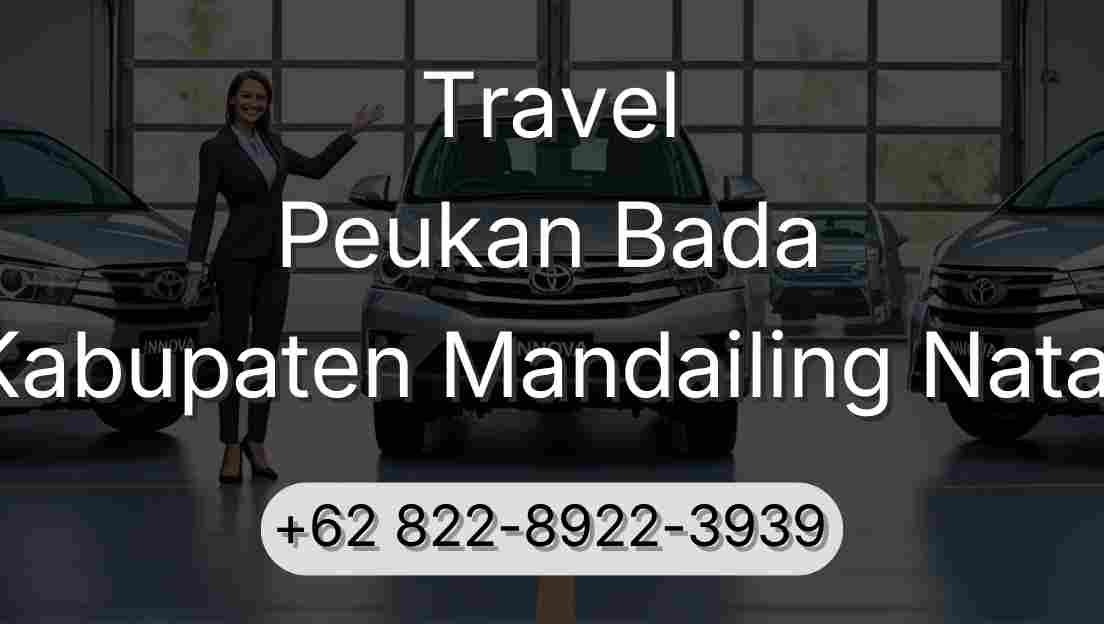 Travel Peukan Bada Kabupaten Mandailing Natal