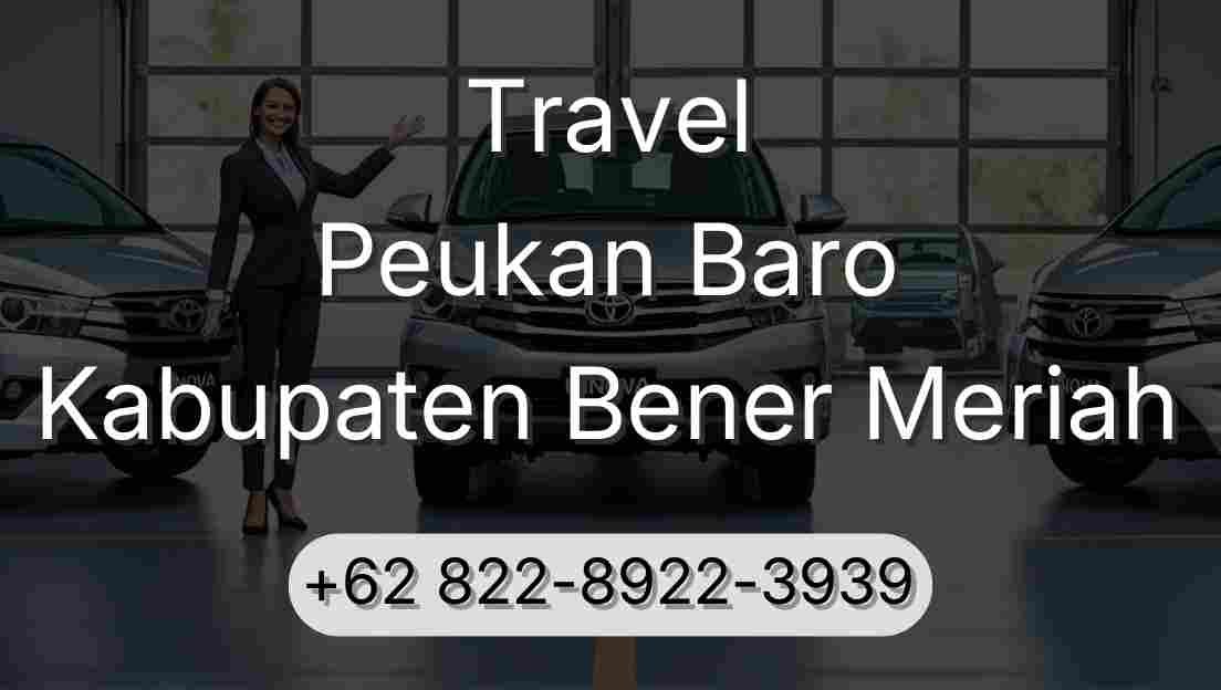 Travel Peukan Baro Kabupaten Bener Meriah