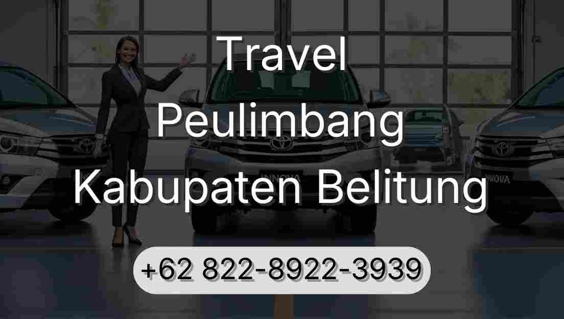 Travel Peulimbang Kabupaten Belitung