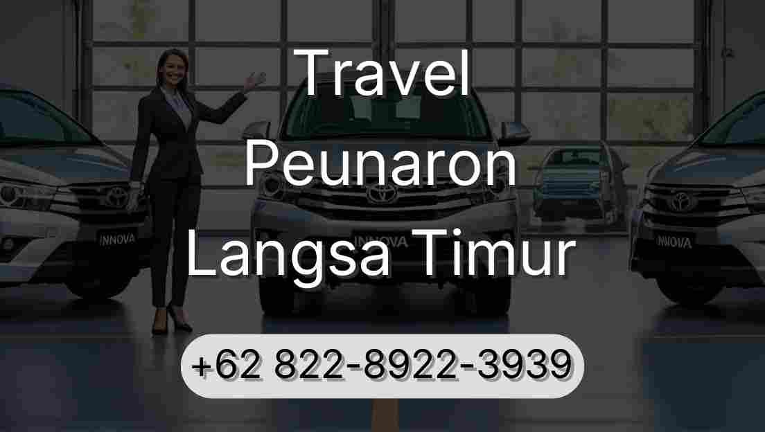 Travel Peunaron Langsa Timur