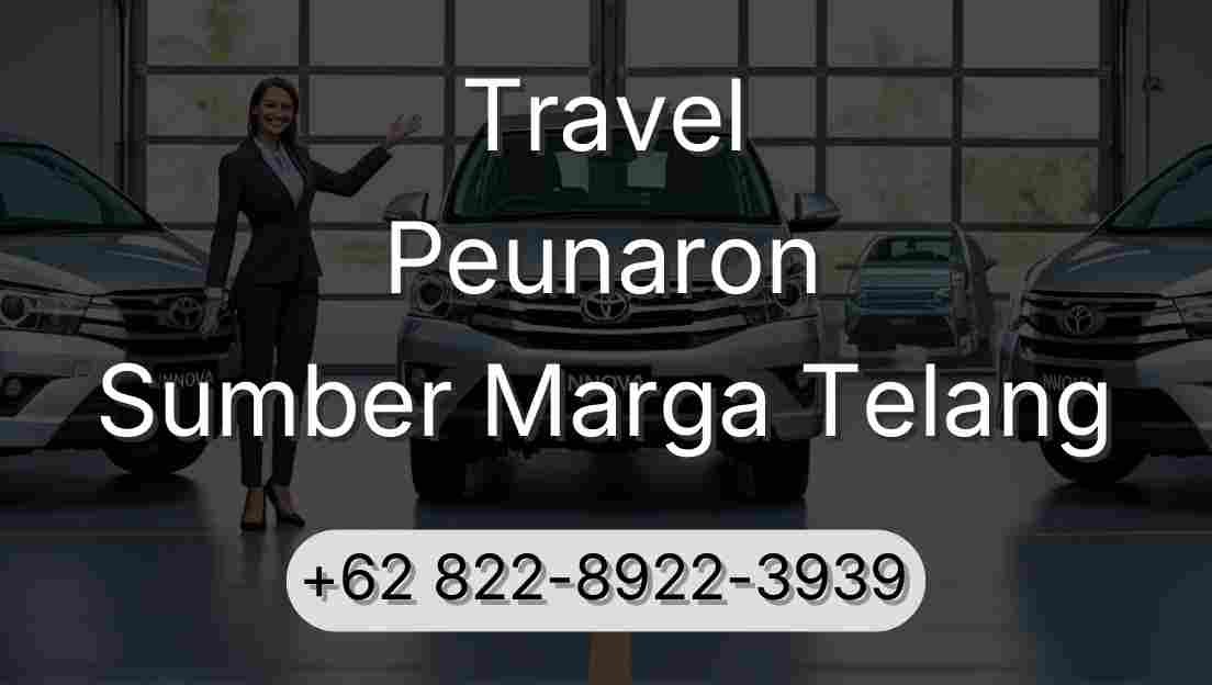 Travel Peunaron Sumber Marga Telang