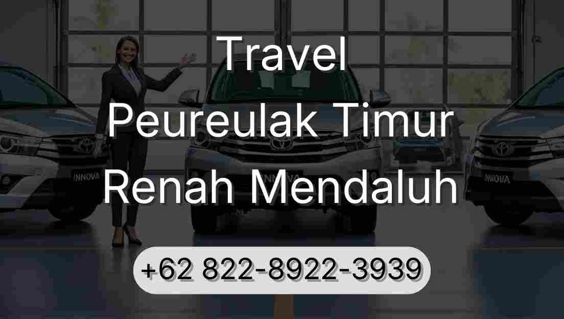 Travel Peureulak Timur Renah Mendaluh