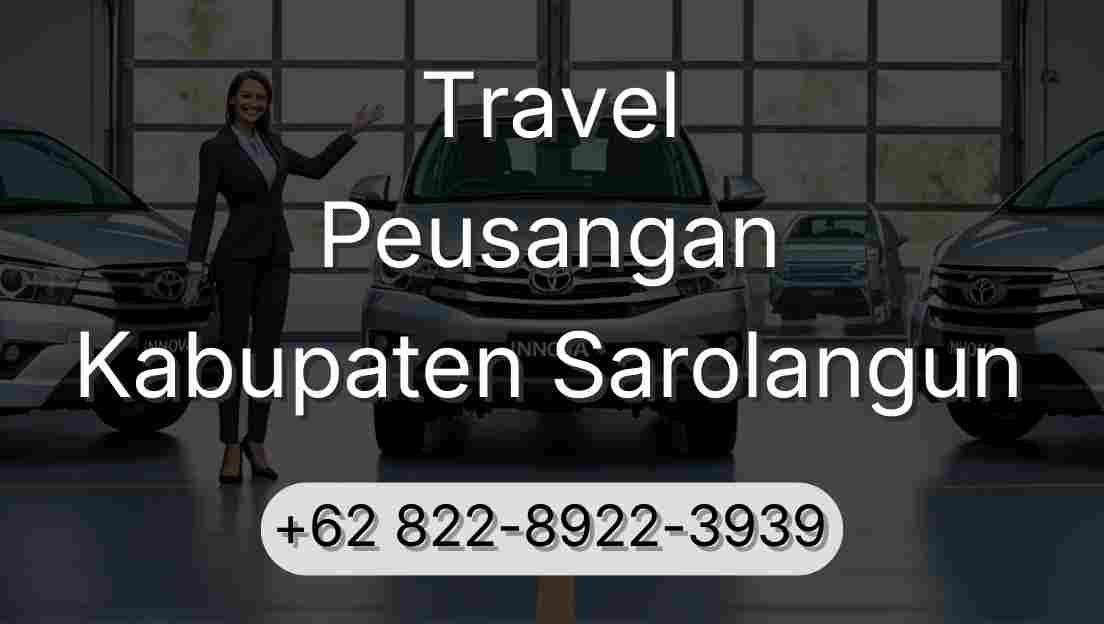 Travel Peusangan Kabupaten Sarolangun