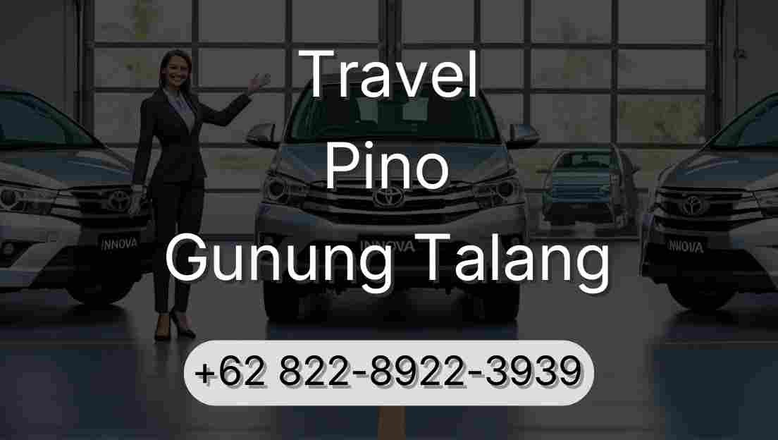 Travel Pino Gunung Talang