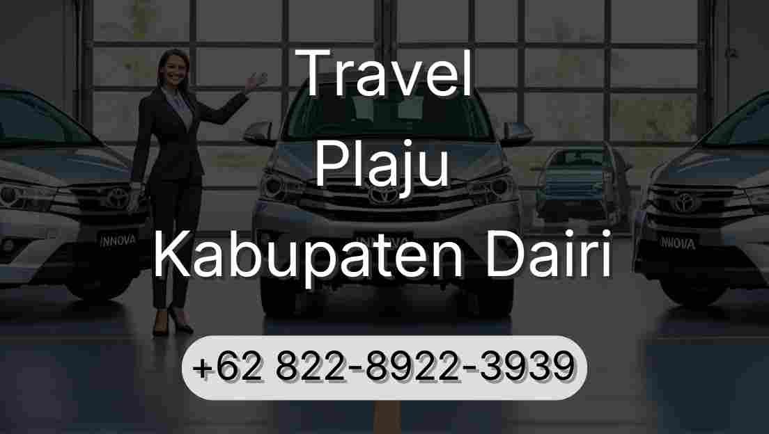 Travel Plaju Kabupaten Dairi