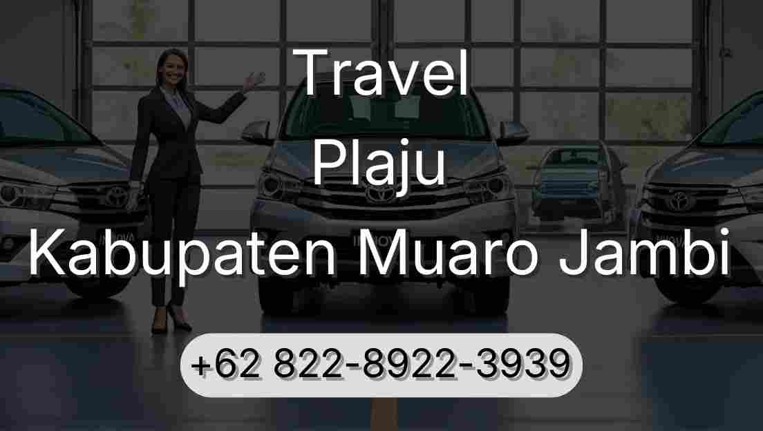Travel Plaju Kabupaten Muaro Jambi