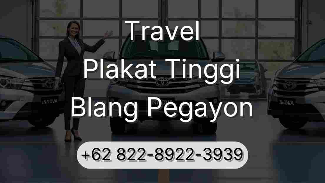 Travel Plakat Tinggi Blang Pegayon