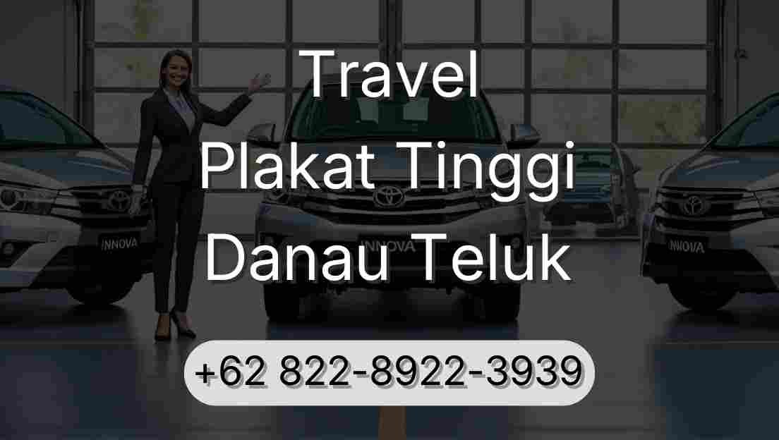 Travel Plakat Tinggi Danau Teluk
