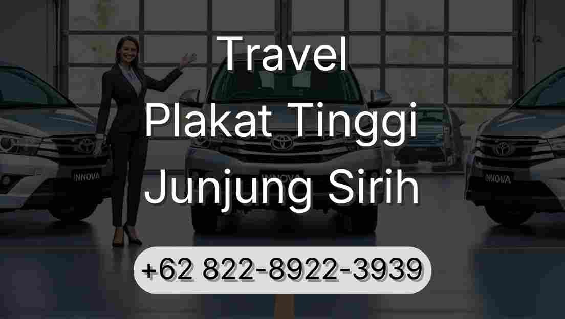 Travel Plakat Tinggi Junjung Sirih