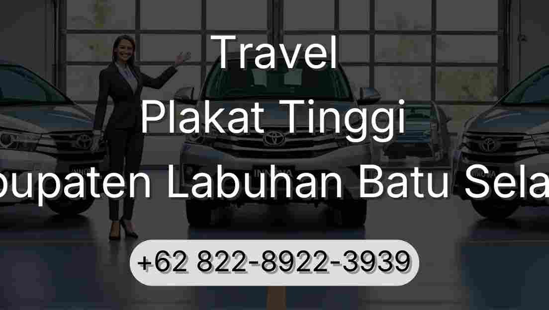 Travel Plakat Tinggi Kabupaten Labuhan Batu Selatan