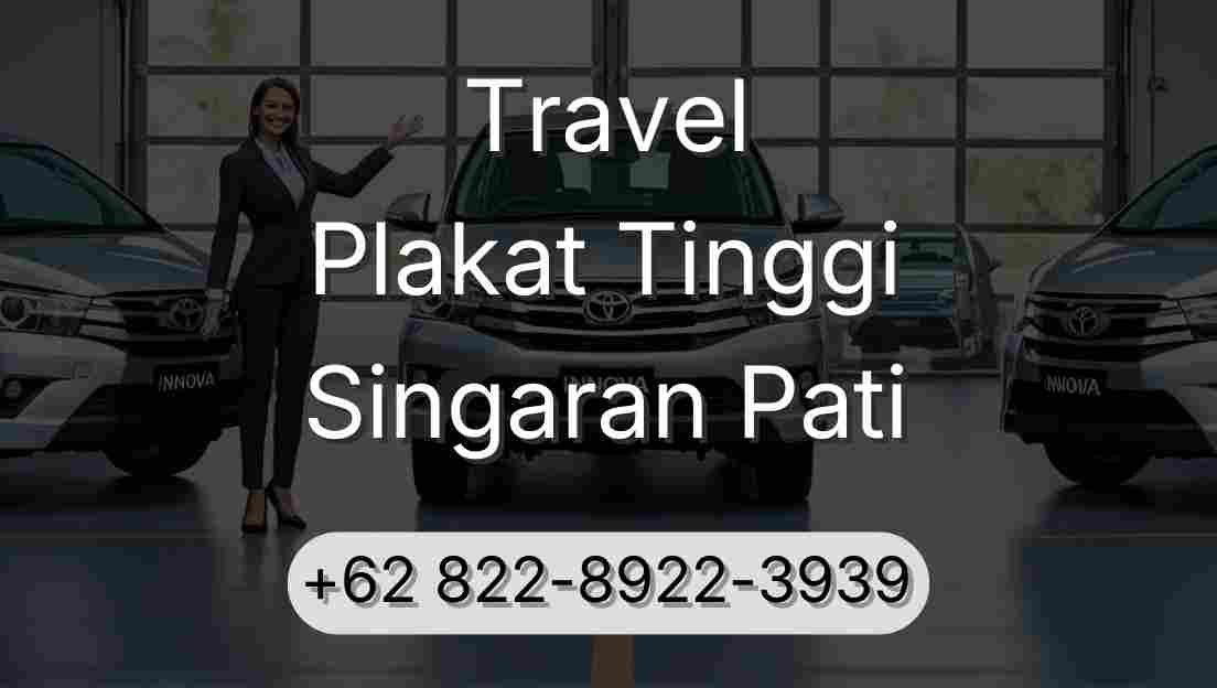 Travel Plakat Tinggi Singaran Pati