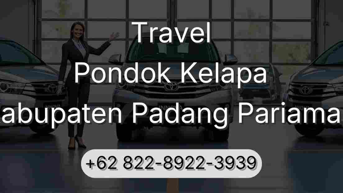 Travel Pondok Kelapa Kabupaten Padang Pariaman